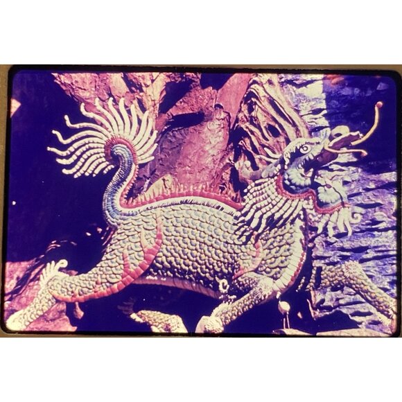 Vtg 1966 Asian Chinese Parade Dragon Dance Architecture Lot of 11 35mm Slides - Picture 6 of 11
